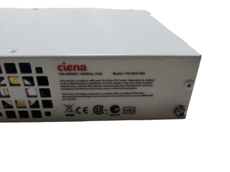Ciena 3916 Series Service Delivery Switch 170-3916-904, Read $