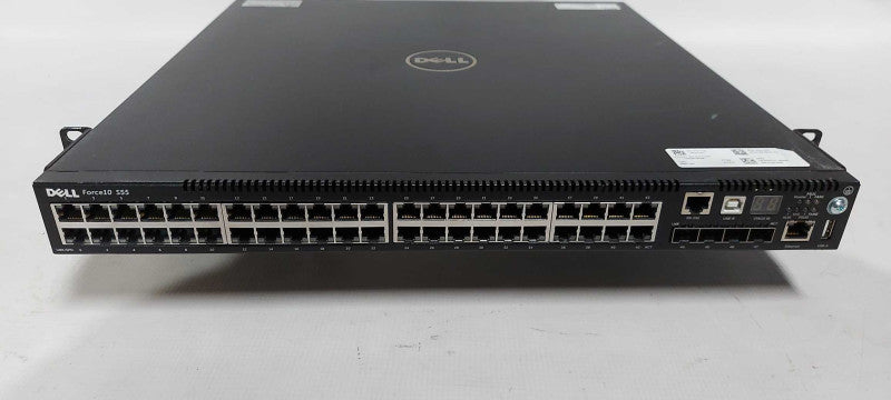 Dell | S55T | Force10 S55 44-Port GbE + 4-Port SFP Managed Network Switch #