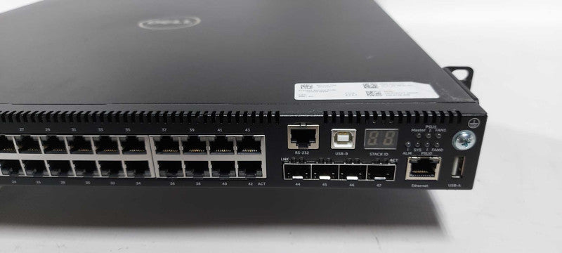 Dell | S55T | Force10 S55 44-Port GbE + 4-Port SFP Managed Network Switch #