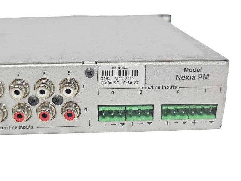 Biamp Nexia PM Digital Signal Processor Amplifier , READ _