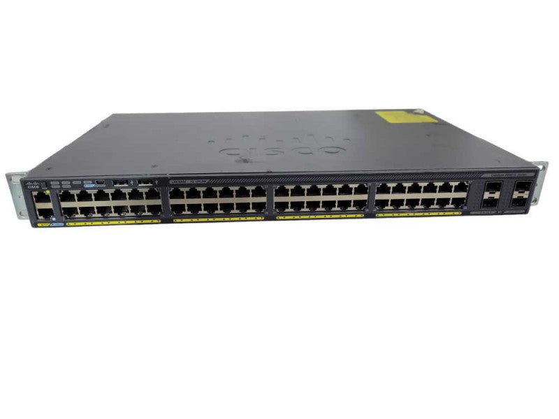 Cisco Catalyst 2960-X Series WS-C2960X-48TS-L PoE+ Network Switch fact reset !