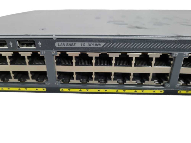Cisco Catalyst 2960-X Series WS-C2960X-48TS-L PoE+ Network Switch fact reset !