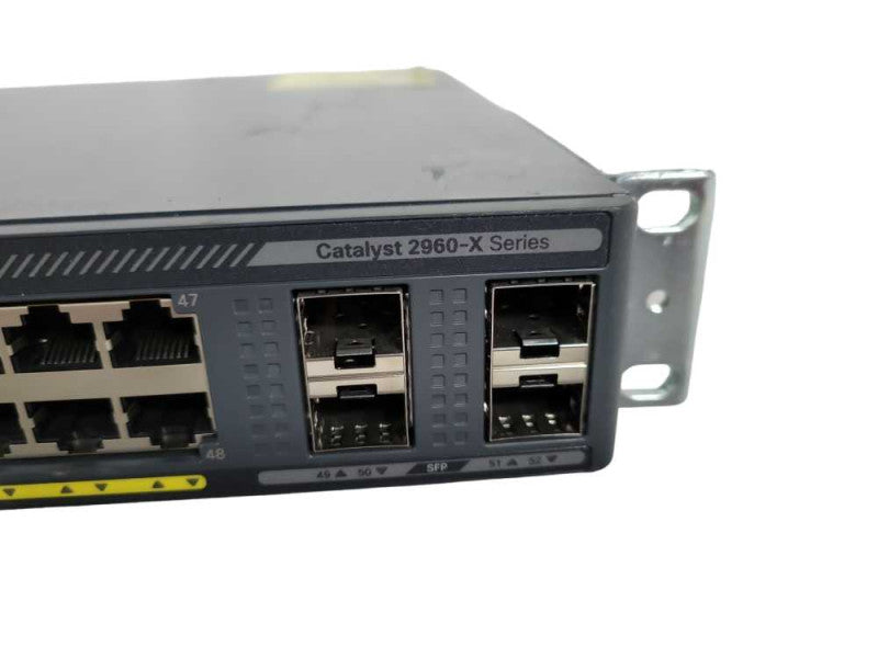 Cisco Catalyst 2960-X Series WS-C2960X-48TS-L PoE+ Network Switch fact reset !