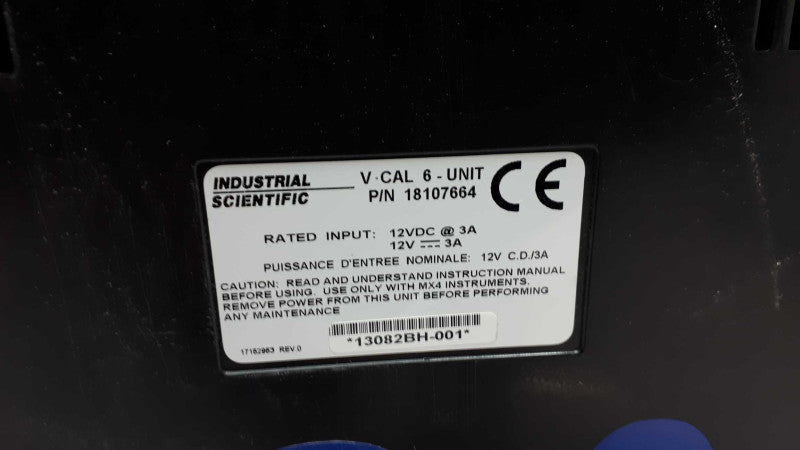 Industrial Scientific V-Cal 6-Unit Calibration Station For Ventis 18107664 &