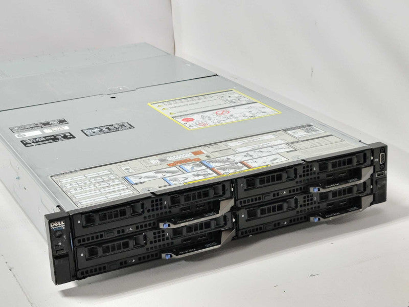 Dell PE FX2S 4-Node Server with 4x Nodes 8x Xeon E5-2690v3, 256GB DDR4, SEE _