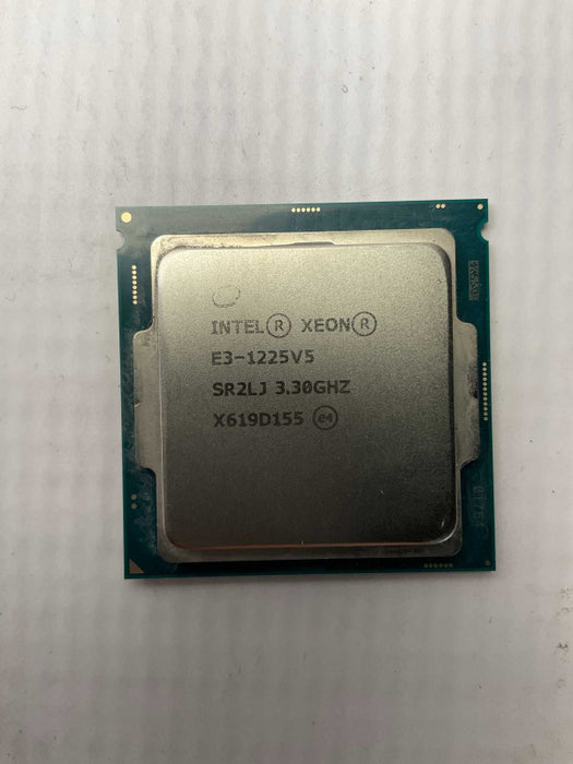 Intel Xeon E3-1225 v5 @3.30GHz CPU ONLY -