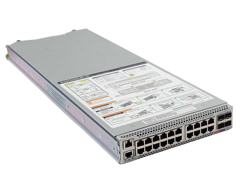 Oracle Switch ES1-24 half-width 1U 20x 10GBASE-T and 4x 10G SFP Ports, READ _