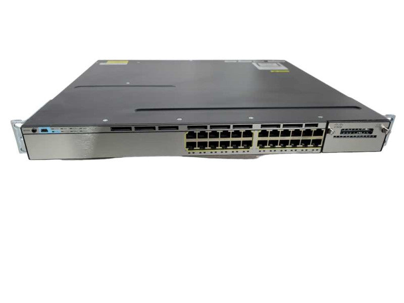 Cisco Catalyst 3750x series WS-C3750X-24T-S V07 Gigabit Network Switch !
