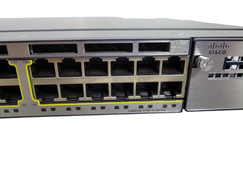 Cisco Catalyst 3750x series WS-C3750X-24T-S V07 Gigabit Network Switch !