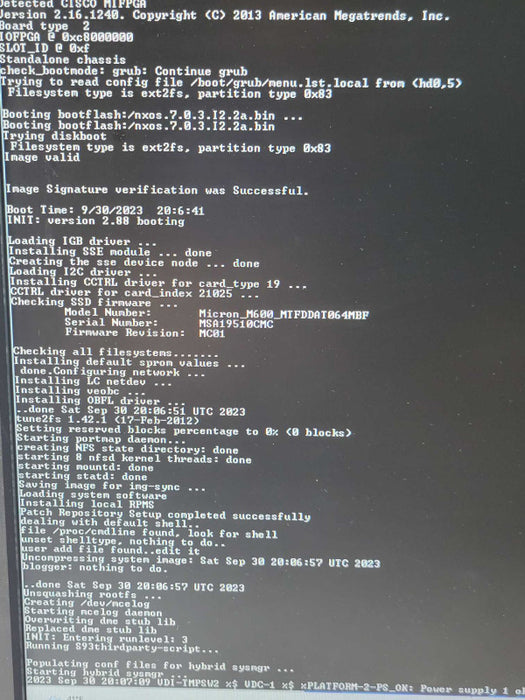 Cisco N9K-C9372PX-E Nexus 9300 48P 1/10G SFP+ Switch Dual PSU, SEE Q_