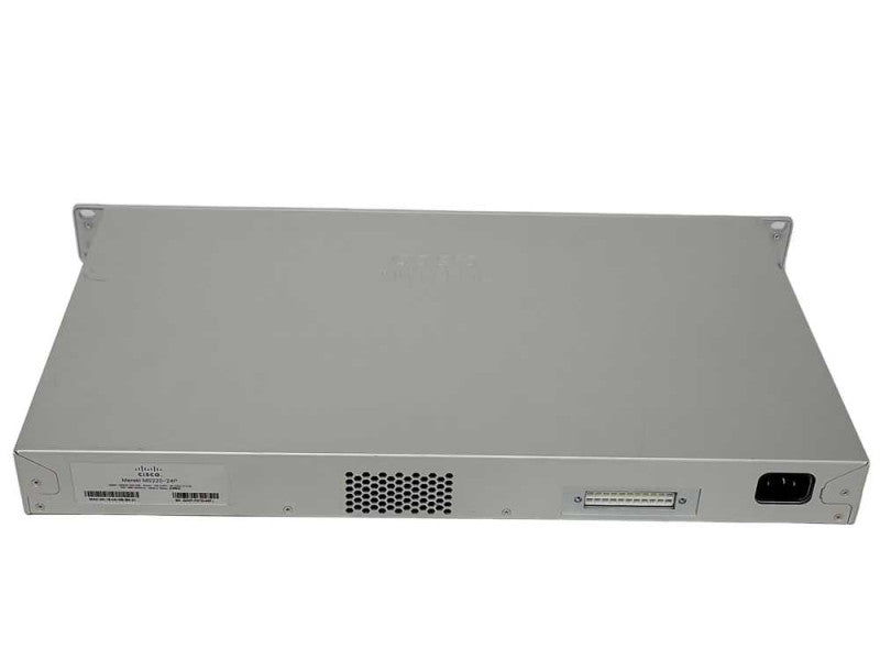 Cisco Meraki MS220-24P-HW, 24 Port Gigabit, PoE Switch UNCLAIMED _