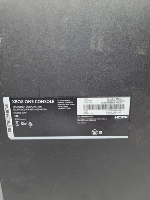 Microsoft Xbox One Beta Build Dev Unit Q