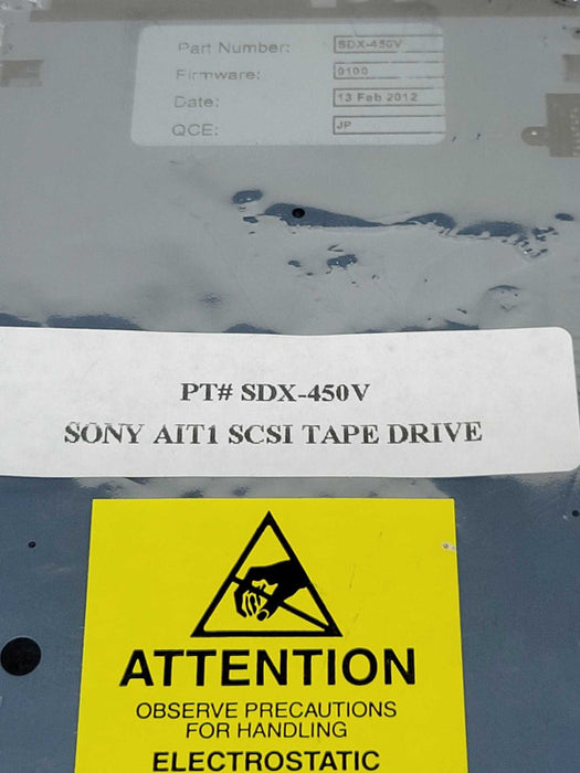 Sony SDX-450V AIT-1 Turbo SCSI LVD internal Tape Drive NEW