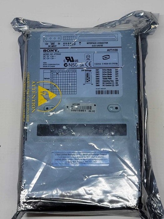 Sony SDX-450V AIT-1 Turbo SCSI LVD internal Tape Drive NEW