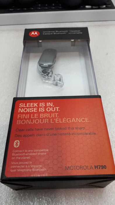 Motorola Universal Bluetooth Headset Noise Cancle new Hello moto H790 &