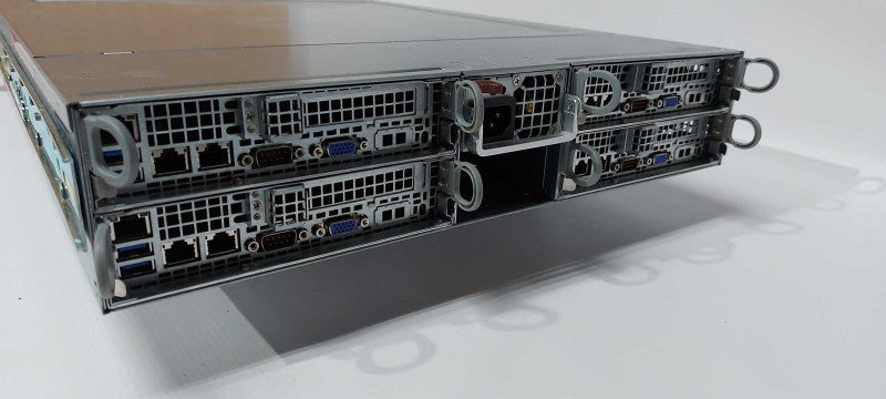 SuperServer 2028TR-HTR Blade chassis 4x Nodes X10DRT-H - READ  #