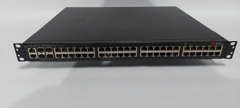 Brocade ICX6450-48P 48 Port Network Switch PoE 4x GbE SFP  #