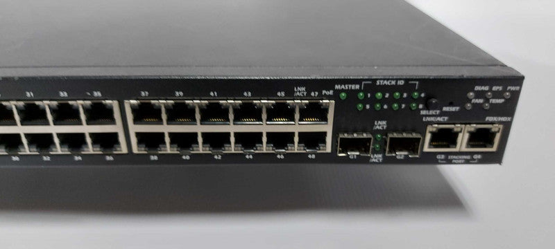 Dell PowerConnect 3548P 48-Port PoE Fast Managed Network Switch #