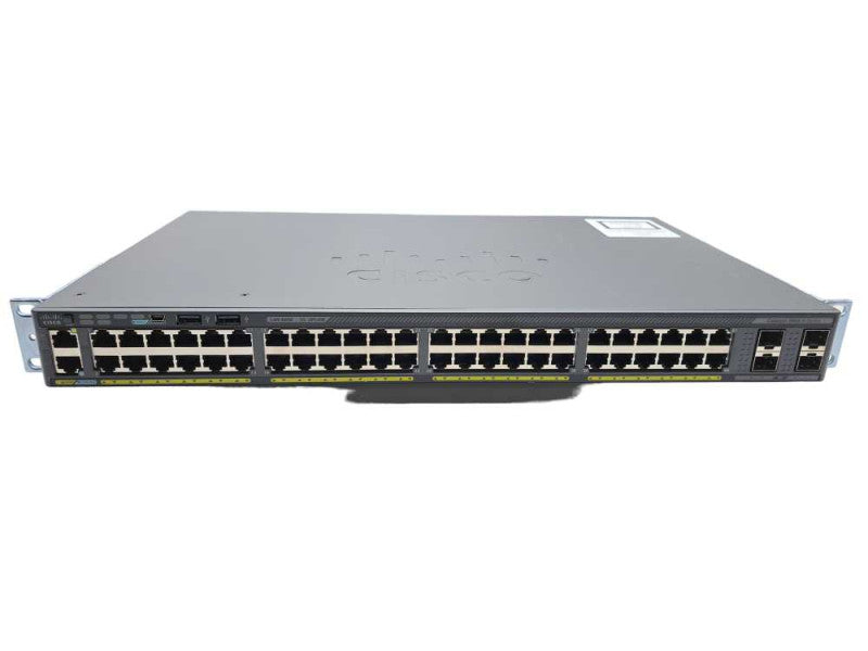 Cisco WS-C2960X-48TS-L 48-Port Gigabit Managed Switch | Factory Reset | )