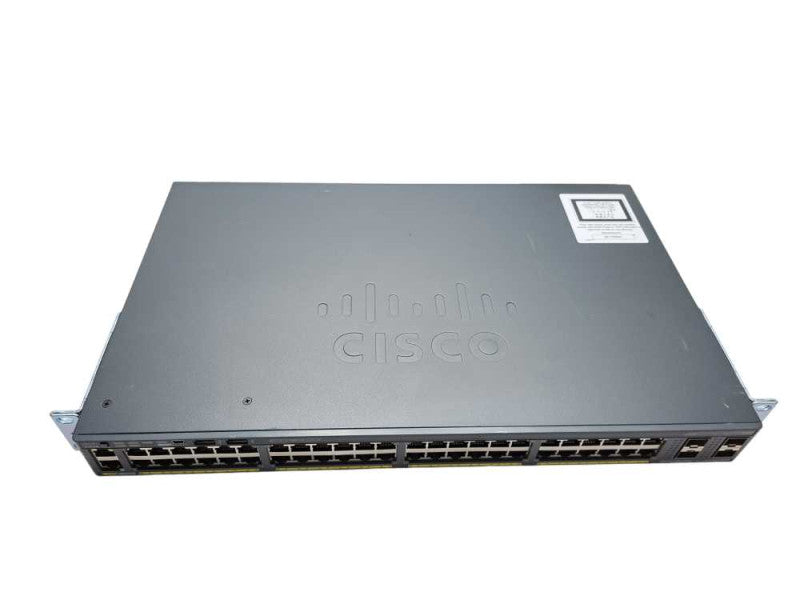 Cisco WS-C2960X-48TS-L 48-Port Gigabit Managed Switch | Factory Reset | )