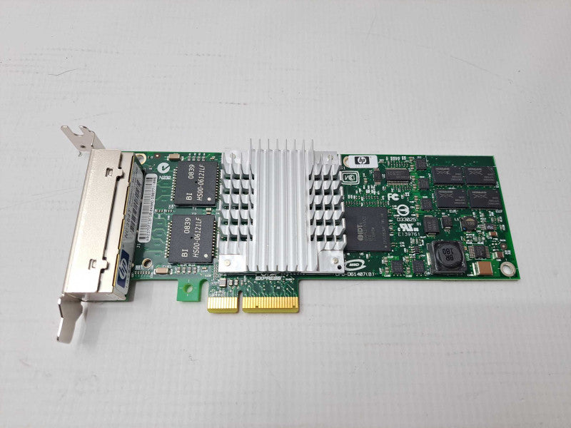 HP NC364T Gigabit Quad Port Ethernet Adapter | Low Profile Bracket |  )