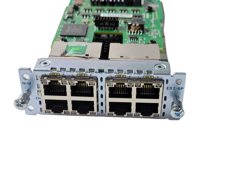 Cisco NIM-ES2-8P 8-Port Gigabit Ethernet LAN Switch Network Interface Module _