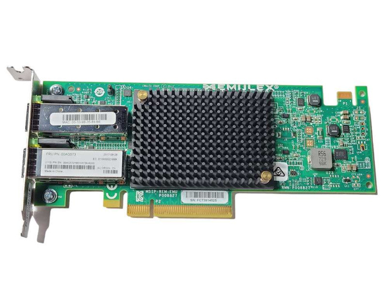 IBM/Lenovo 00AG573 Dual Port 10Gb SFP+ Network Adapter PCI-e, LP Q_