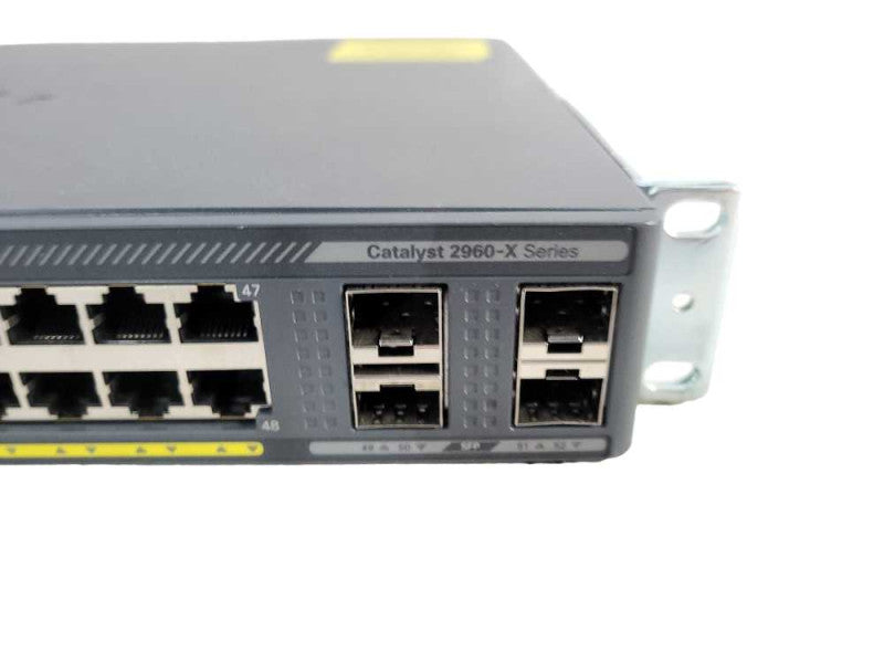 Cisco WS-C2960X-48TS-L 48-Port Gigabit Managed Switch | Factory Reset | $