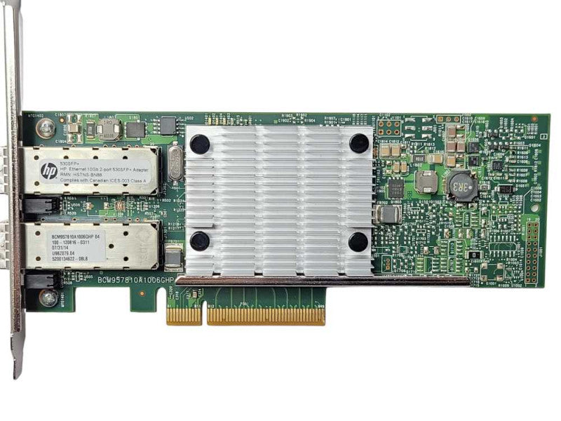 HP 530SFP+ 10Gb 2-Port 530SFP+ Adapter 656244-001 Q_