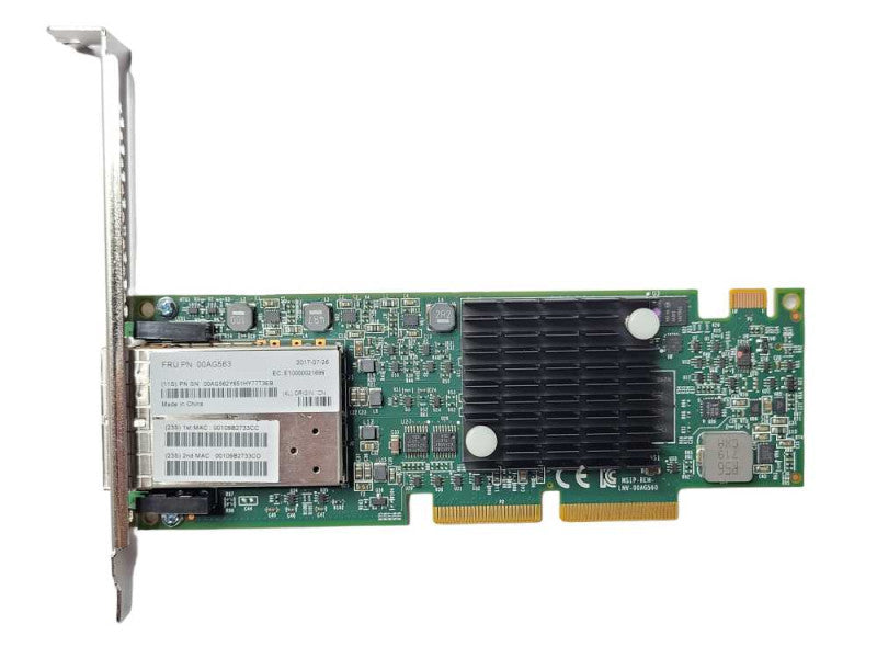 IBM/Lenovo dual-port Ten Gigabit network adapter 00AG563, FH Q_