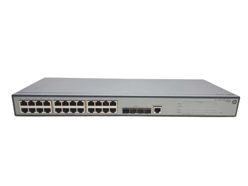 HP JE006A V1910-24G 24-Port Gigabit Managed Ethernet Network Switch )