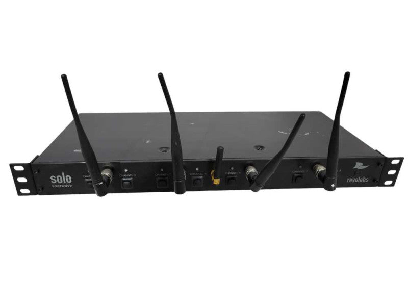 Revolabs Solo Executive Wireless Microphone System 01-exerac-blk-bfs !