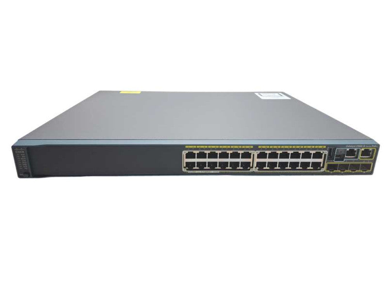 Cisco WS-C2960S-24PS-L 24 Port Gigabit 370W PoE+ Network Switch )