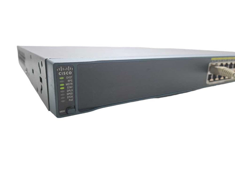 Cisco WS-C2960S-24PS-L 24 Port Gigabit 370W PoE+ Network Switch )