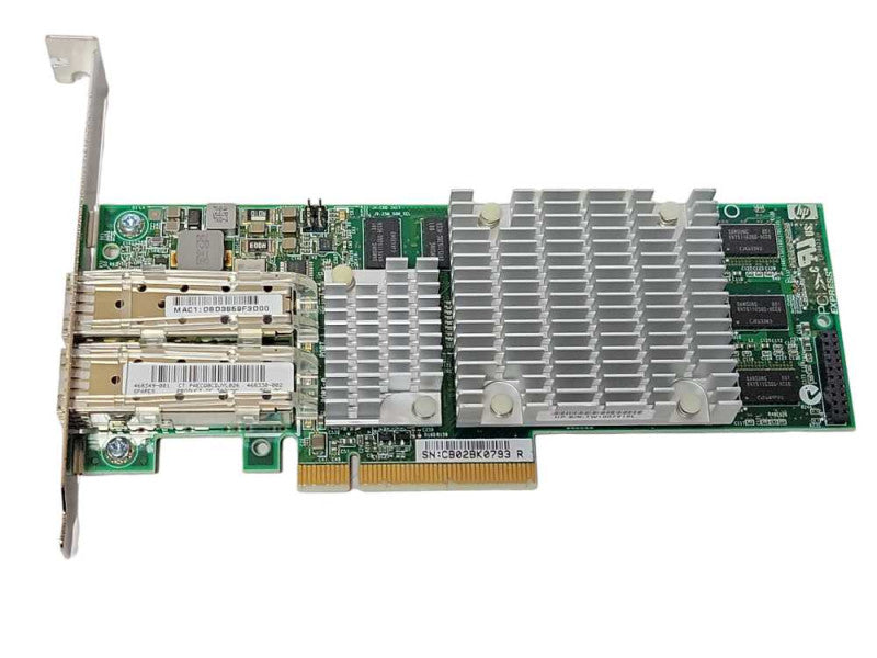 HP Dual Port NIC 468349-001 468330-002 10G 10Gb SFP Server Adapter, FH _