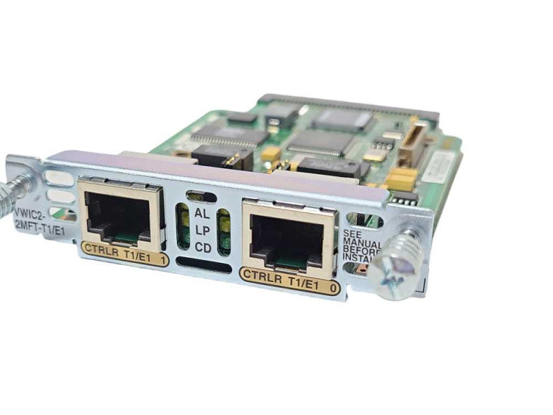 Cisco VWIC2-2MFT-T1/E1 2 Port Multiflex Trunk Voice/WAN Card Q_