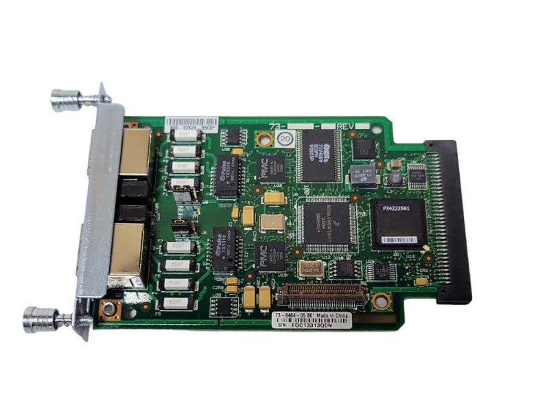 Cisco VWIC2-2MFT-T1/E1 2 Port Multiflex Trunk Voice/WAN Card Q_