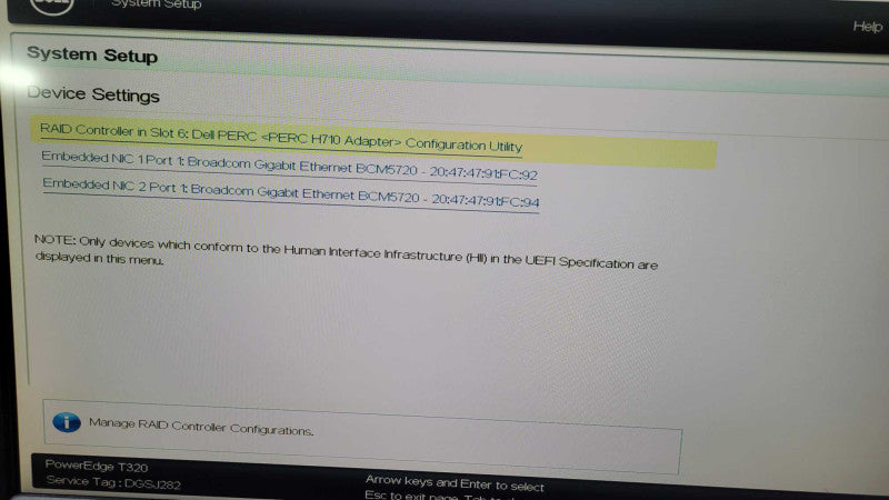 Dell PE T320 - Xeon E5-2420 v2 | 16GB RAM | NO HDD | PERC H710 | 2xPSU