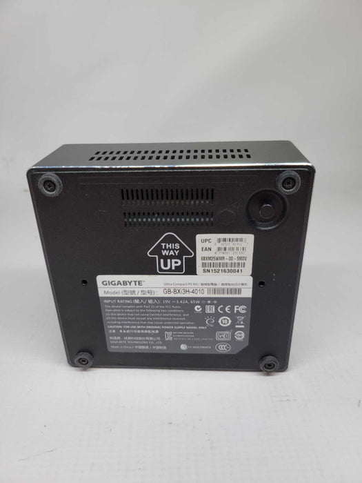 Gigabyte BRIX - Core i3-4010U | 8GB RAM | NO HDD | NO PWR ADPTR