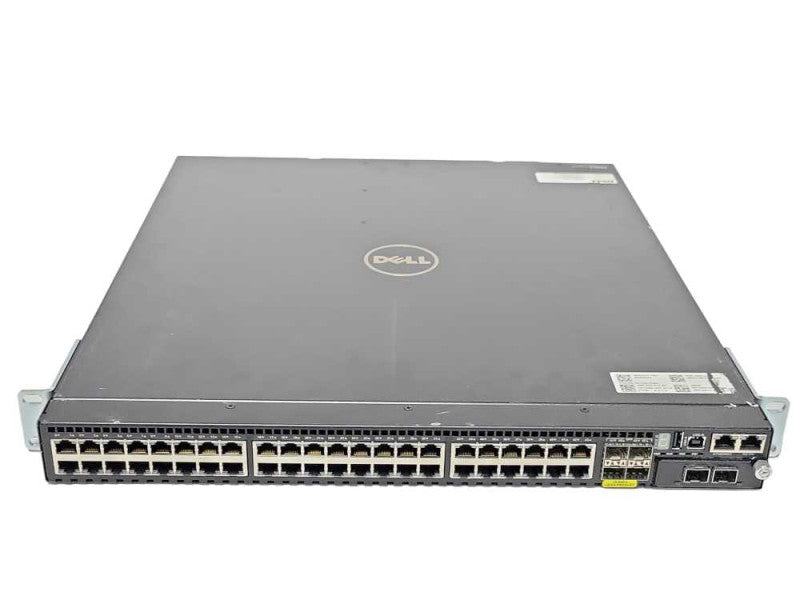 Dell Force 10 S60-44T-AC-R w/ S60-12G-2S S60-10GE-2SFP+ 2x PSU, Factory reset _