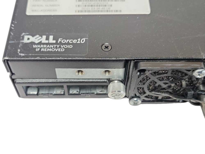 Dell Force 10 S60-44T-AC-R w/ S60-12G-2S S60-10GE-2SFP+ 2x PSU, Factory reset _