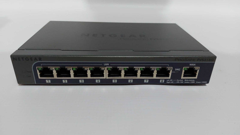 Netgear ProSafe FVS318G 8x port gigabit vpn firewall  #