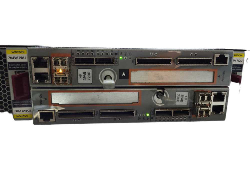 HP 3PAR 3para-sv1009 with 2x 3PAR 7200 QR482-63001 $