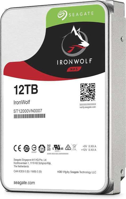 Seagate IronWolf ST12000VN0007 12 TB 3.5 HDD 7200rpm ( LOW HEALTH AS IS ) Q: