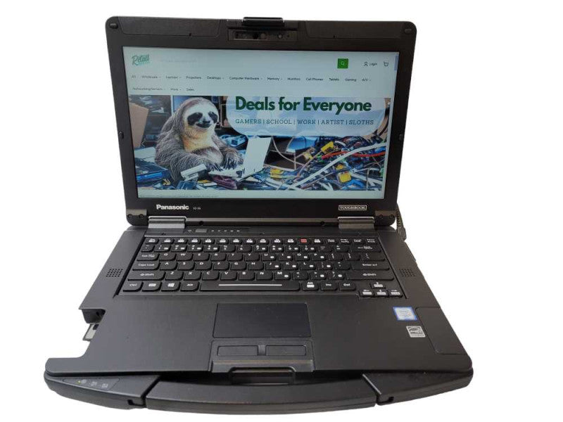 Panasonic ToughBook FZ-55 Touch,  i5-8365U, 16GB DDR4, 512GB SSD, No Battery