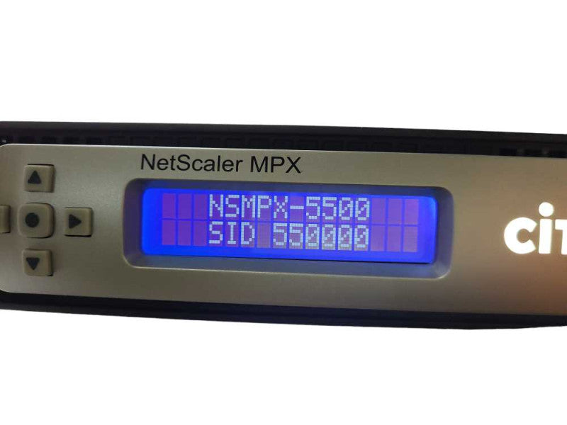 Citrix Netscaler MPX 5500 4-Port Load Balancer Device NSMPX-5500 No HDD w/4GB Q$