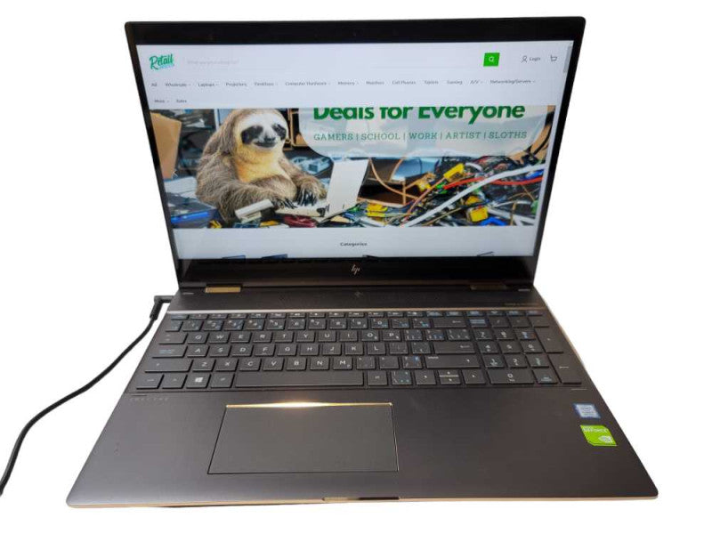 HP Spectre x360 i7-8550U,16GB DDR4, 2GB Nvidia GeForce MX150, 512GB m.2 *READ