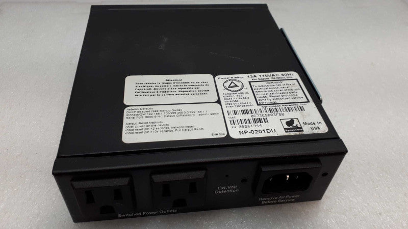 NP-0201DU - SYNACCESS NETBOOTER - 13A 120VAC 60Hz &