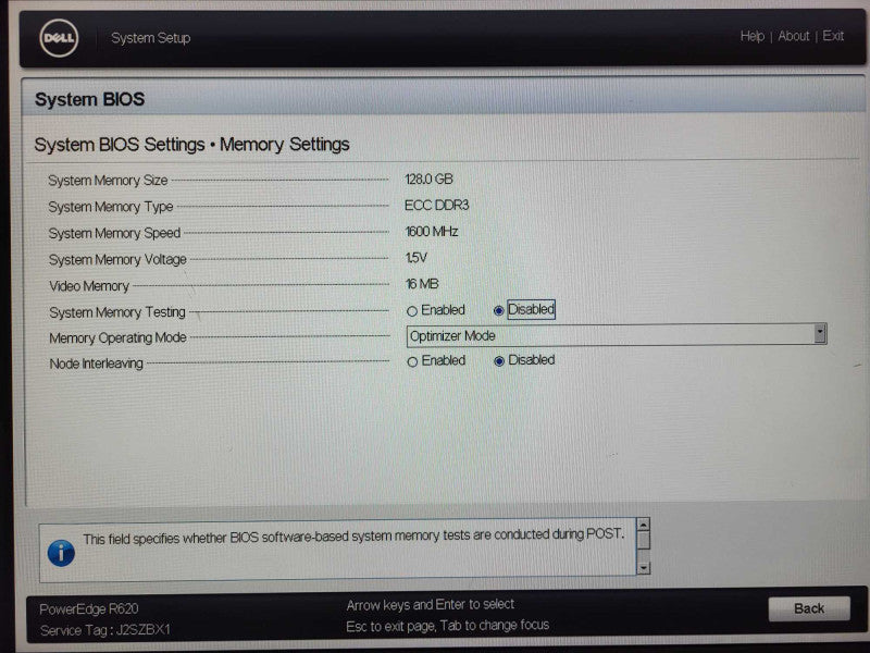 Dell PE R620 2x E5-2660 0 @ 2.2GHz 128GB ECC DDR3 2x PSU No HDD 2.5\\" $