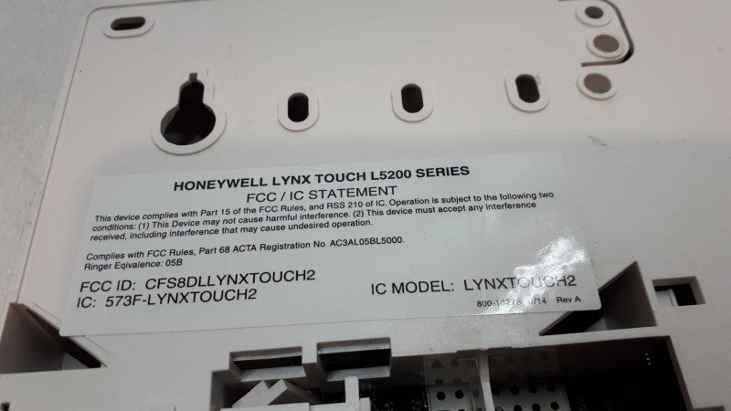 Honeywell Security LYNX Touch2 L5200 4.7\\" Color TouchScreen All-in-One System &